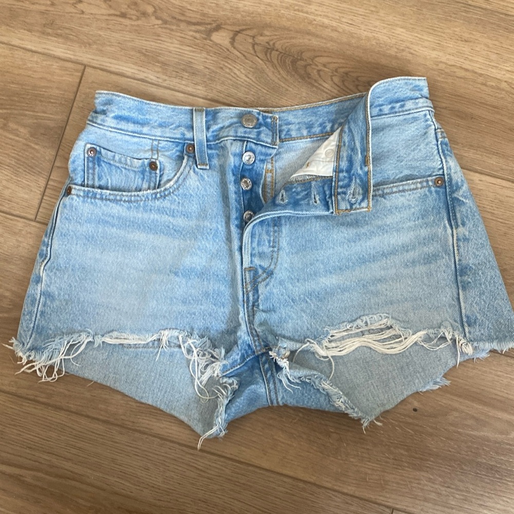 Levi denim shorts